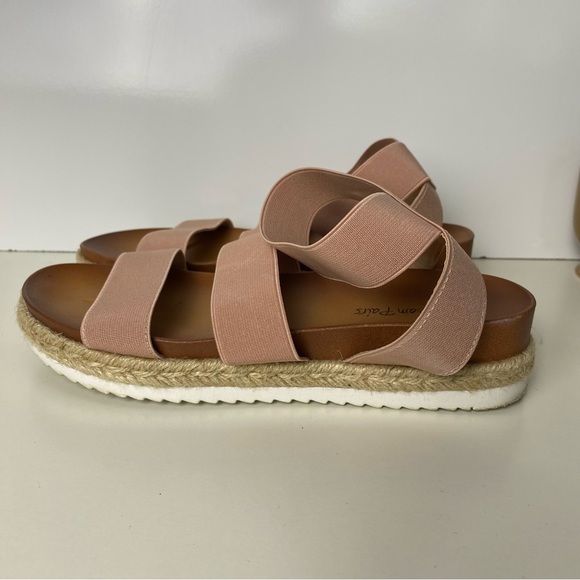 Dream Pairs Women's Peach Sandals. Size 7.5 - Picture 3 of 8
